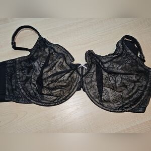 Cacique Elegant Black Lace Bra